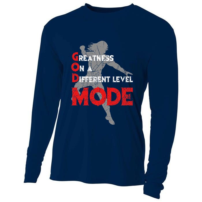 Greatness On A Different Level Mode Cooling Performance Long Sleeve Crew