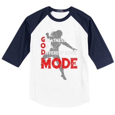 Greatness On A Different Level Mode Baseball Sleeve Shirt