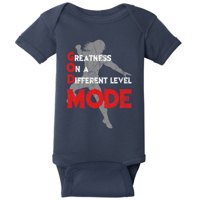 Greatness On A Different Level Mode Baby Bodysuit