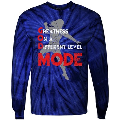 Greatness On A Different Level Mode Tie-Dye Long Sleeve Shirt