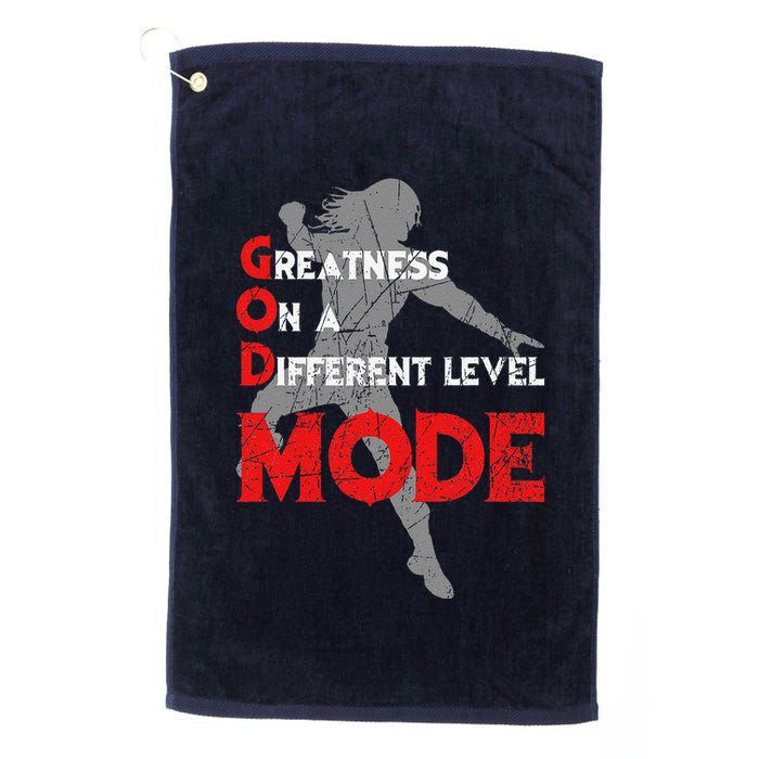 Greatness On A Different Level Mode Golf Towel
