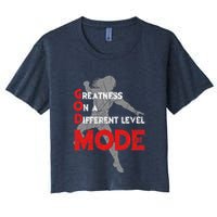 Greatness On A Different Level Mode Crop Top