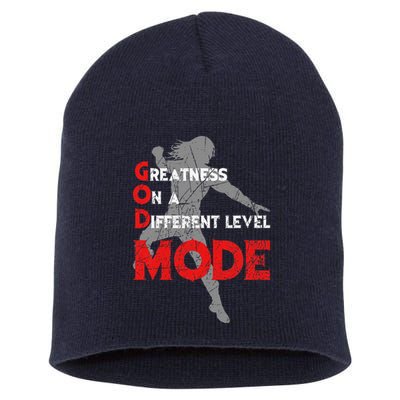 Greatness On A Different Level Mode Short Acrylic Beanie