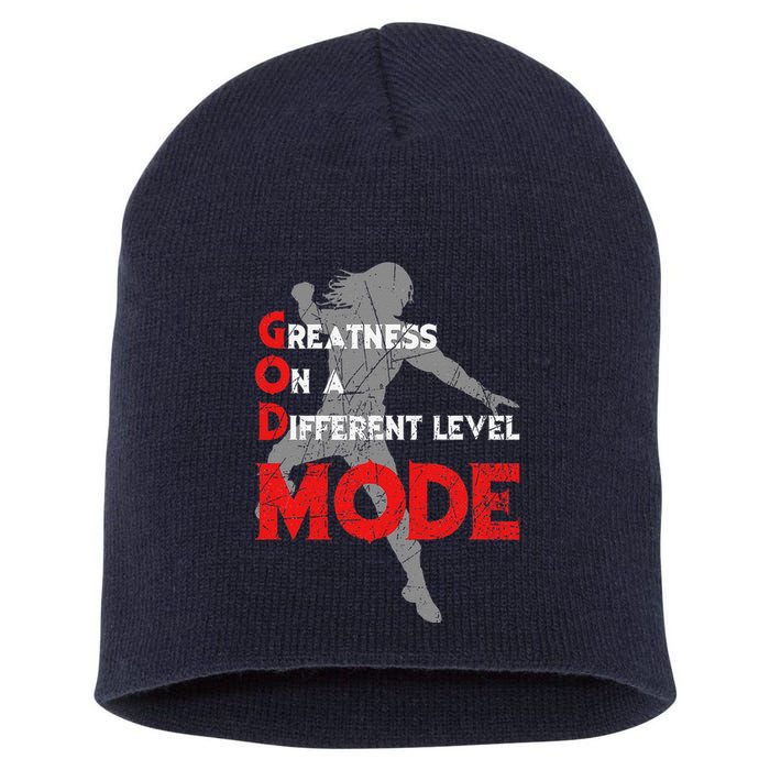 Greatness On A Different Level Mode Short Acrylic Beanie