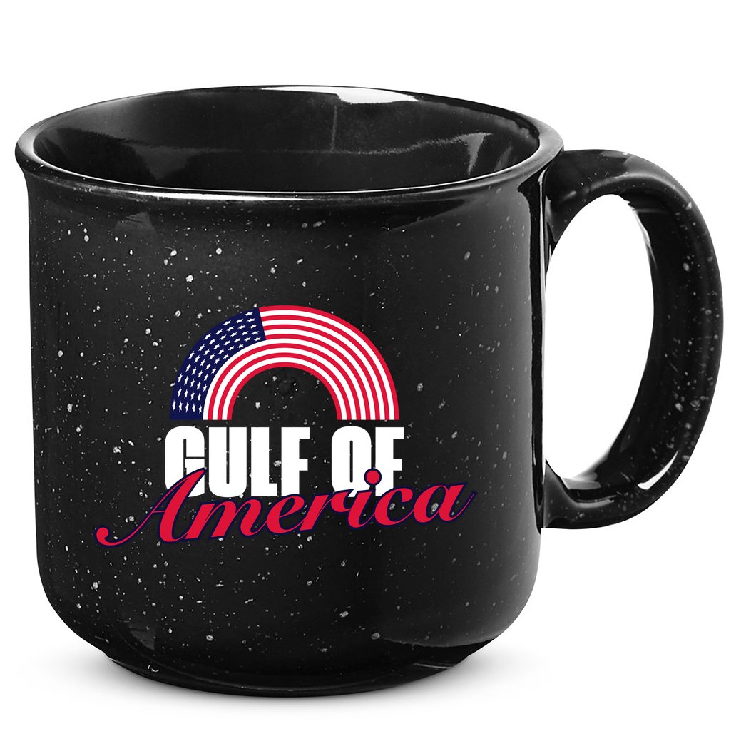 Gulf Of America Funny Gulf 15oz Campfire Ceramic Mug