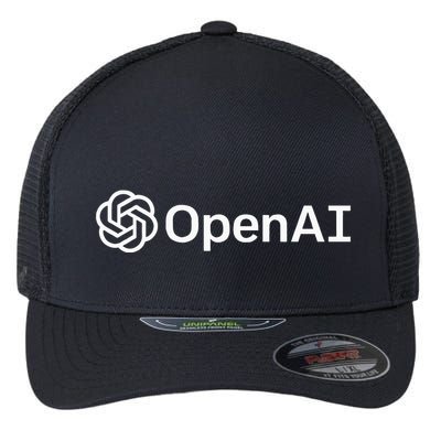 Geeky Openai Artificial Intelligence Computer Programmer Flexfit Unipanel Trucker Cap