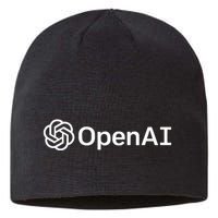 Geeky Openai Artificial Intelligence Computer Programmer Sustainable Beanie