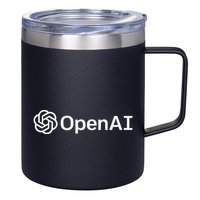 Geeky Openai Artificial Intelligence Computer Programmer 12oz Stainless Steel Coffee Mug