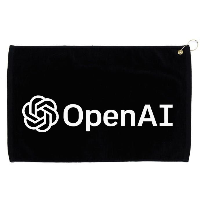 Geeky Openai Artificial Intelligence Computer Programmer Grommeted Golf Towel