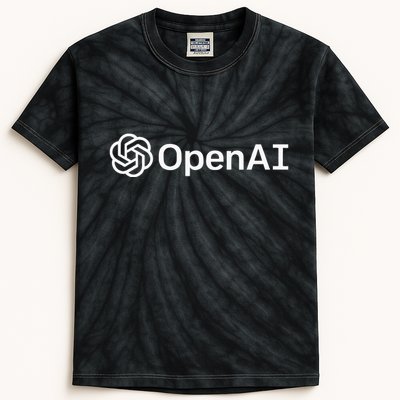Geeky Openai Artificial Intelligence Computer Programmer Kids Tie-Dye T-Shirt