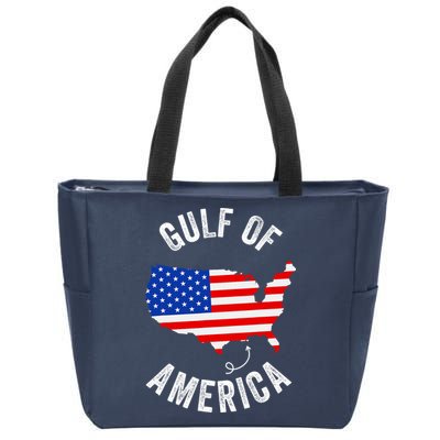 Gulf Of America Zip Tote Bag