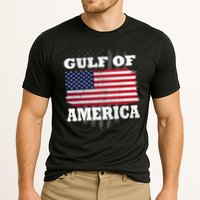 Gulf Of America Vintage American Flag Performance Shirt
