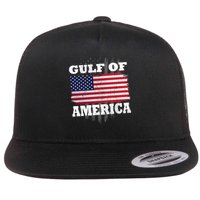 Gulf Of America Vintage American Flag Flatbill Hat