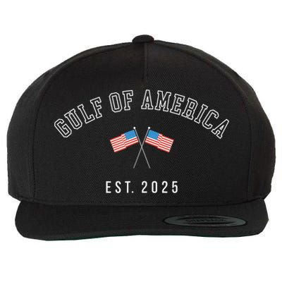 Gulf Of America Est 2025 Wool Snapback Cap