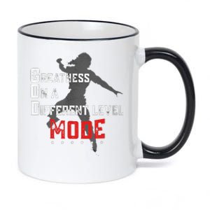 Greatness On A Different Level Mode 11oz Black Color Changing Mug