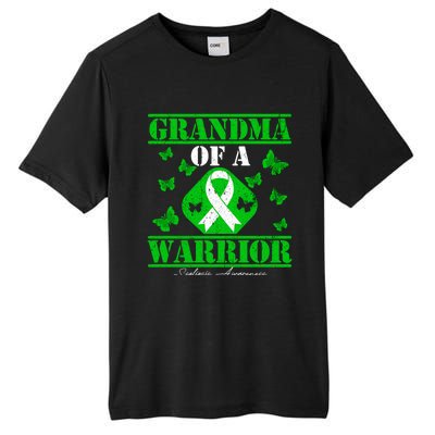 Grandma Of A Scoliosis Warrior Vintage Scoliosis Awareness Gift Tall Fusion ChromaSoft Performance T-Shirt