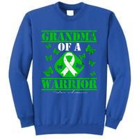 Grandma Of A Scoliosis Warrior Vintage Scoliosis Awareness Gift Sweatshirt