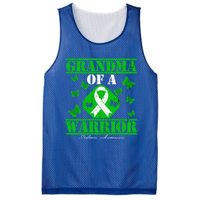 Grandma Of A Scoliosis Warrior Vintage Scoliosis Awareness Gift Mesh Reversible Basketball Jersey Tank