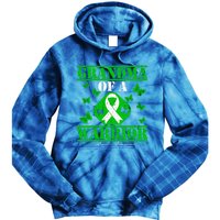 Grandma Of A Scoliosis Warrior Vintage Scoliosis Awareness Gift Tie Dye Hoodie