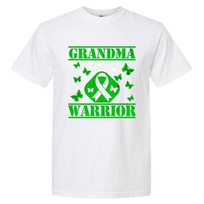 Grandma Of A Scoliosis Warrior Vintage Scoliosis Awareness Gift Garment-Dyed Heavyweight T-Shirt