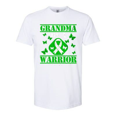 Grandma Of A Scoliosis Warrior Vintage Scoliosis Awareness Gift Softstyle CVC T-Shirt