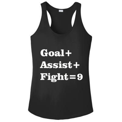 Goal Assist Fight Ladies PosiCharge Competitor Racerback Tank