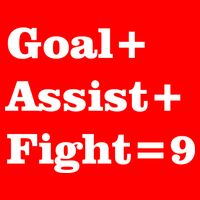 Goal Assist Fight Flat Bill Trucker Hat