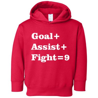 Goal Assist Fight Toddler Hoodie