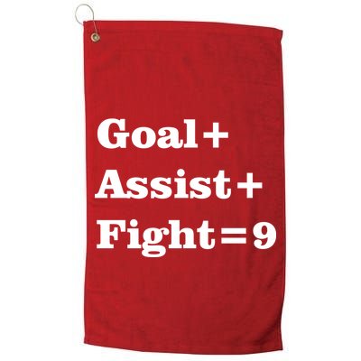 Goal Assist Fight Golf Towel