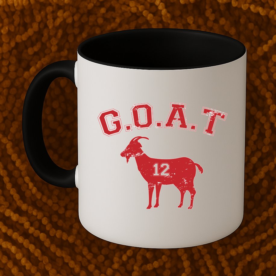 Goat 12 New England Football Fan Mug