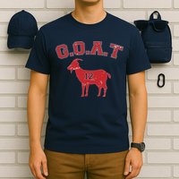 Goat 12 New England Football Fan T-Shirt