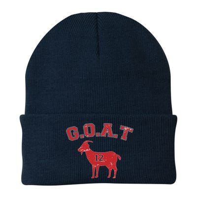 Goat 12 New England Football Fan Beanie