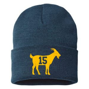 GOAT 15 Kansas City KC Football Sustainable Knit Beanie