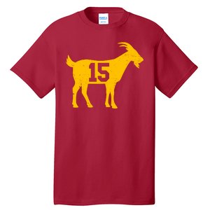 GOAT 15 Kansas City KC Football Tall T-Shirt