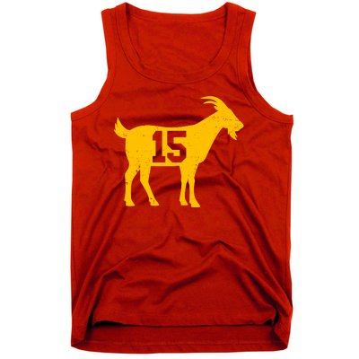 GOAT 15 Kansas City KC Football Tank Top