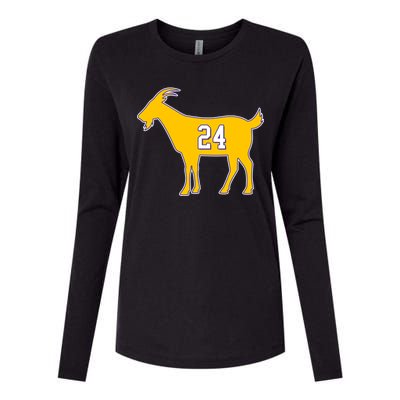 GOAT 24 Kobe Womens Cotton Relaxed Long Sleeve T-Shirt