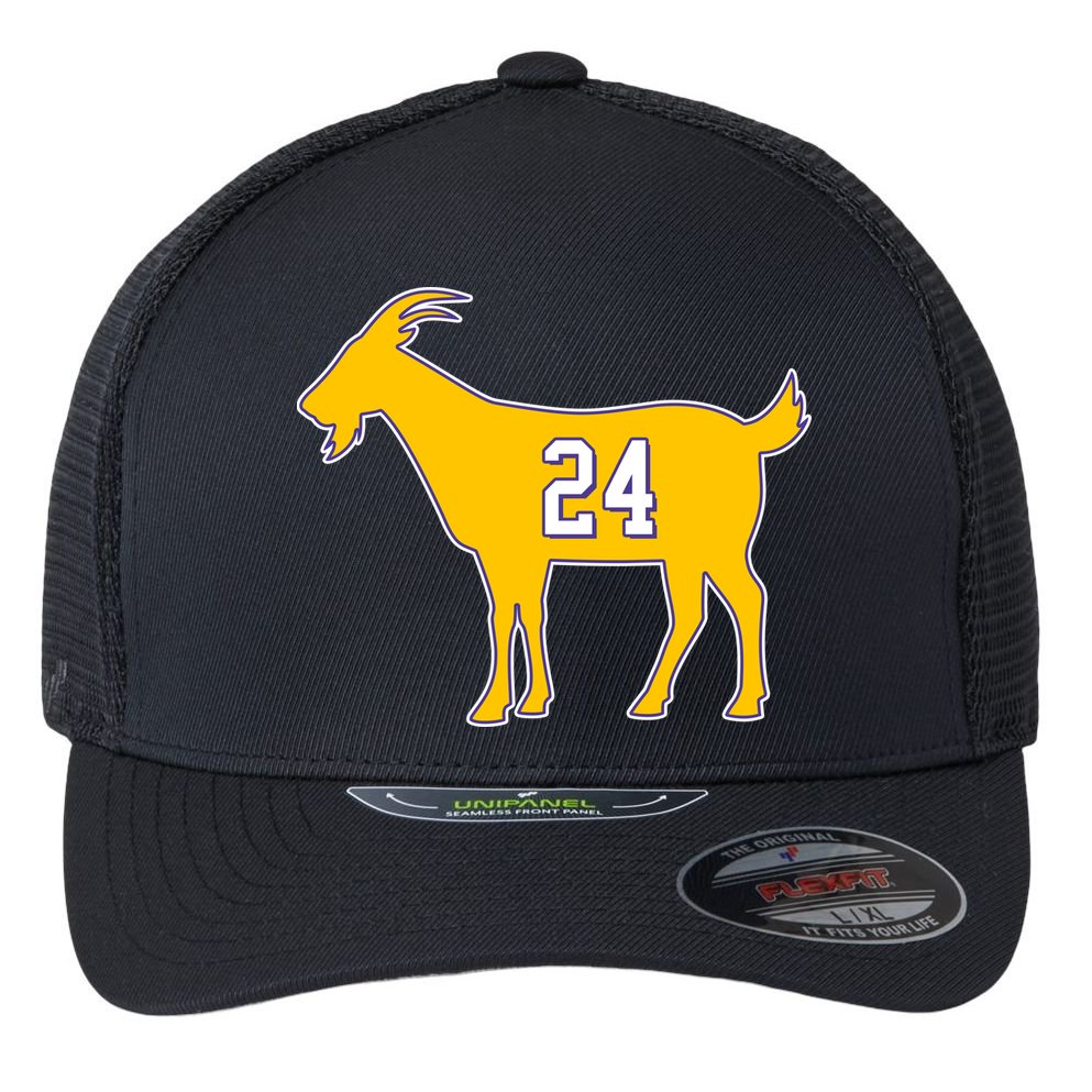 GOAT 24 Kobe Flexfit Unipanel Trucker Cap