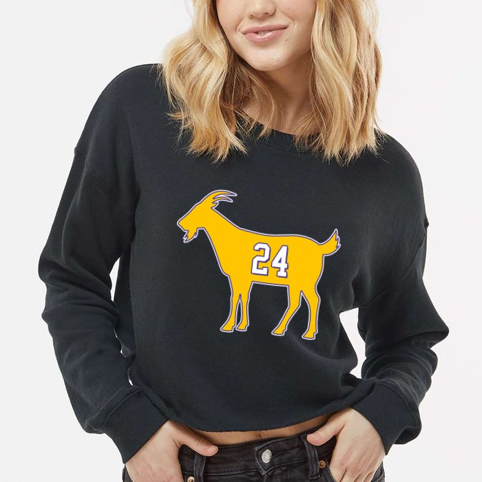 GOAT 24 Kobe Cropped Pullover Crew