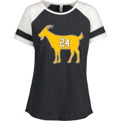 GOAT 24 Kobe Enza Ladies Jersey Colorblock Tee