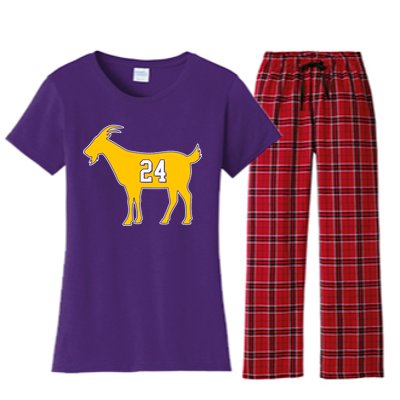 GOAT 24 Kobe Women's Flannel Pajama Set