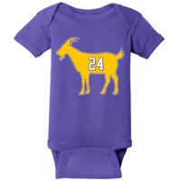 GOAT 24 Kobe Baby Bodysuit