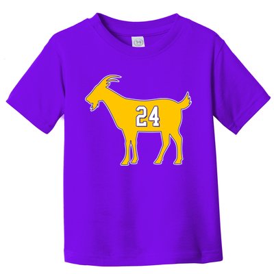 GOAT 24 Kobe Toddler T-Shirt