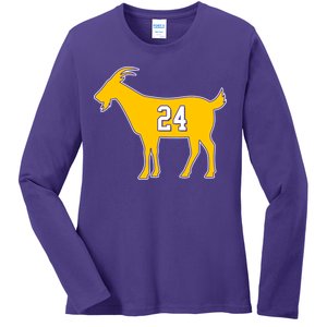 GOAT 24 Kobe Ladies Long Sleeve Shirt