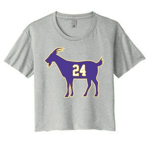 GOAT 24 Kobe Women's Crop Top Tee