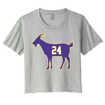 GOAT 24 Kobe Women's Crop Top Tee