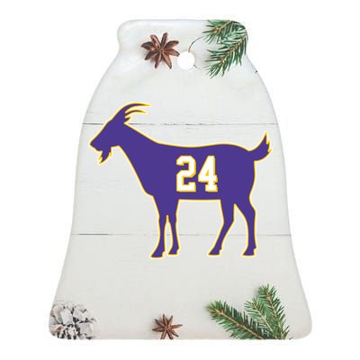 GOAT 24 Kobe Ceramic Bell Ornament