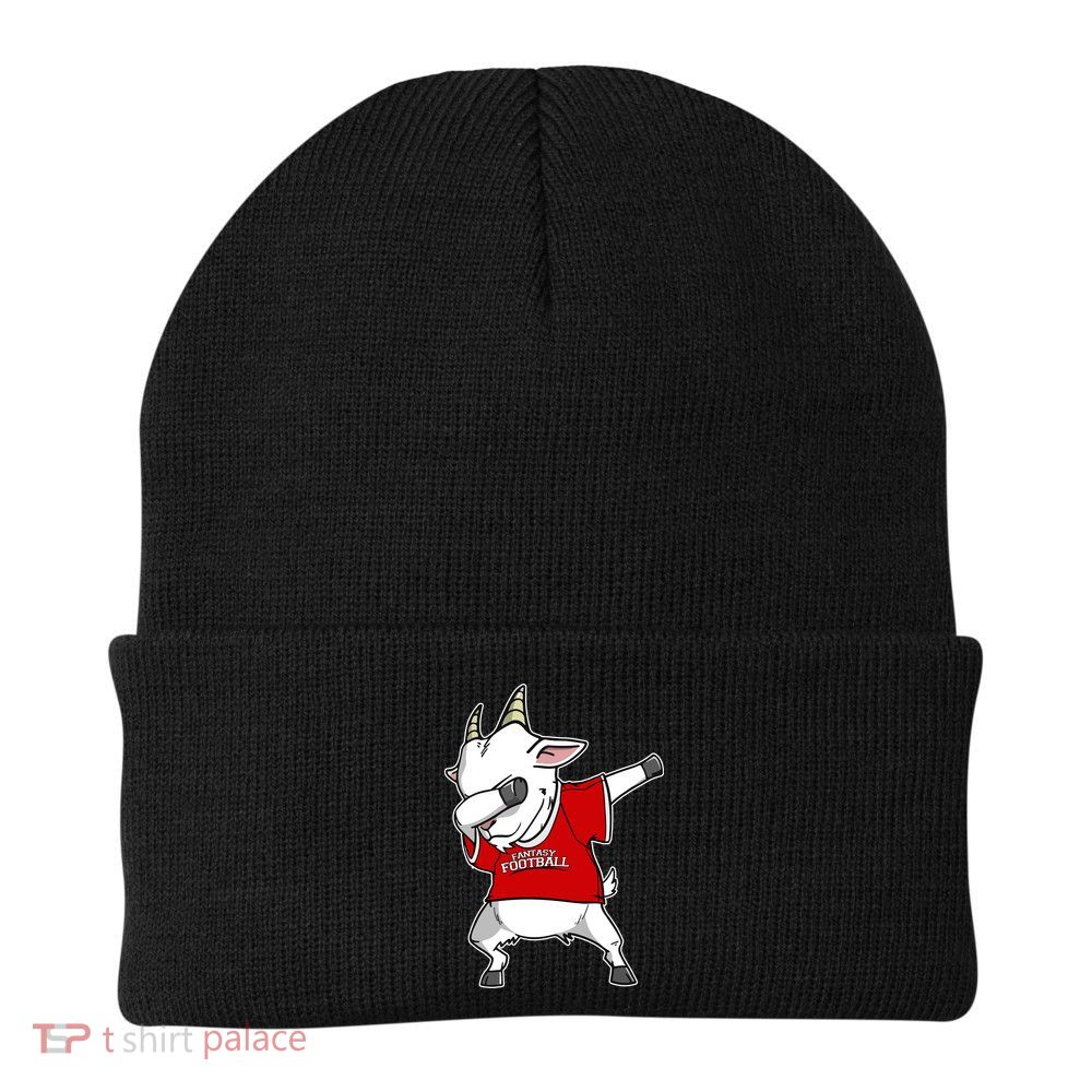 GOAT Dabbing Fantasy Football Champion Beanie