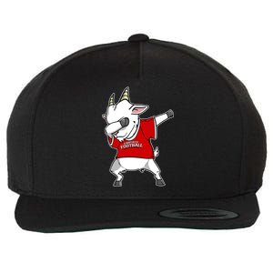 GOAT Dabbing Fantasy Football Champion Wool Snapback Cap