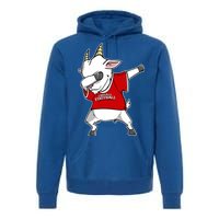 GOAT Dabbing Fantasy Football Champion Premium Hoodie