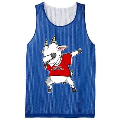 GOAT Dabbing Fantasy Football Champion Mesh Reversible Basketball Jersey Tank